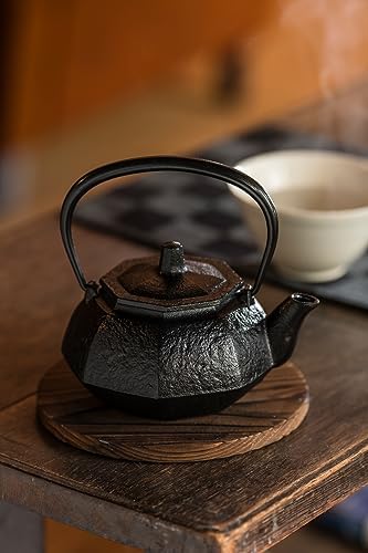 Ikenaga Ironwork Nambu Ironware Teapot, Made in Japan, 0.4 L, Iron Teapot, Iron Supplement, Tea Container, Suehiro - Image 2