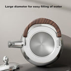 Tea Kettle Stovetop, Whistling Heavy Duty Tea Pot, Hot Water Fast to Boil, Seamless Bottom, Suitable for All Heat Sources - Image 4
