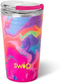 Swig Life 24oz Insulated Party Cup with EZ Slider Lid, Candy Crush by SwigLife