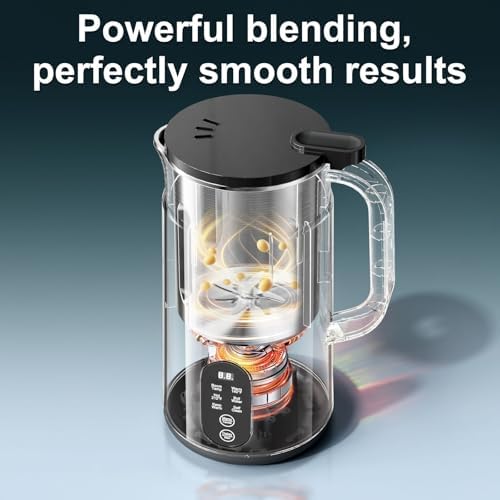 Arcmira 6 in 1 Nut Milk Maker Machine, 20oz(600ml) Soy Milk Maker Machine - Image 4