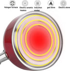Red Stainless Steel Tea Kettle for Stove Top Whistling Tea Pot,3L Tea Kettles Stovetop,Food Grade Stainless Steel Tea Pot Works for All Stovetops red - Image 6