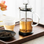 French Press Coffee/tea Maker, Camping Mini Coffee/Tea Press Of Stainless Steel Filter And Heat Resistant Glass, Cold Brew Coffee Maker For Travel, Home(350ml) - Image 4