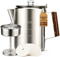 Toughty Yosemite Stovetop Coffee Percolator, 9 Cup, Silver by Toughty