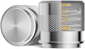 53mm Espresso Tamper, Maestri House Stainless Steel Barista Coffee Tamper for Espresso Machine, Spring-loaded Tamper Fits for 54mm Breville Portafilter Fits for 54mm Espresso Portafilter (Silver) by MaestriHouse