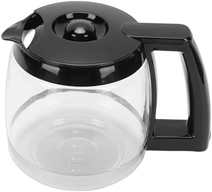Borosilicate Glass Coffee Pot with Handle Drip Proof Spout Easy to Heat Cold Proof Coffee Carafe for Pouring (Replacement for 14 Cup 2.1L) - Image 2