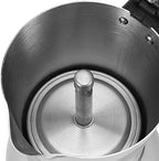 Coffee Maker Stainless Steel Moka Pot Stovetop Coffee Maker Extractor Kettle Stainless Moka Pot Instant Coffee for Home Coffee Shop Office - Image 6
