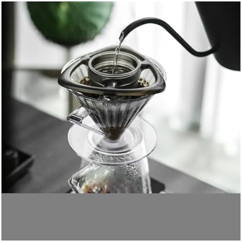 Coffee Dripper Material Enhance Brewing For Barista,Rain Pour-Over Coffee Splitter Control Flow Rate(Pink Set) - Image 2