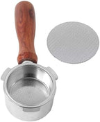 Xspeedonline 51mm Bottomless Portafilter with Puck Screen & Filter Basket, 3 Ears Espresso Handle Compatible with CM5418 & 3700 Essential Espresso Machines Accessories - Image 3