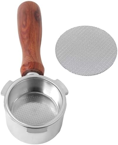 Xspeedonline 51mm Bottomless Portafilter with Puck Screen & Filter Basket, 3 Ears Espresso Handle Compatible with CM5418 & 3700 Essential Espresso Machines Accessories - Image 3
