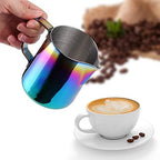 350ml Stainless Steel Milk Frothing Pitcher Frothing Pitcher Frothing Pitcher Coffee Cup Latte Art Milk Frother - Image 2