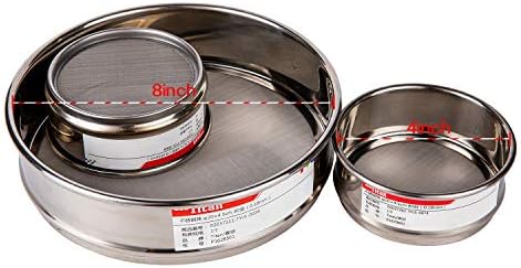 φ20×4.5cm 140 Mesh 304 Stainless Lab Sieves Economy Test Sieve 304 Stainless Steel Wire Cloth（0.105mm） - Image 6