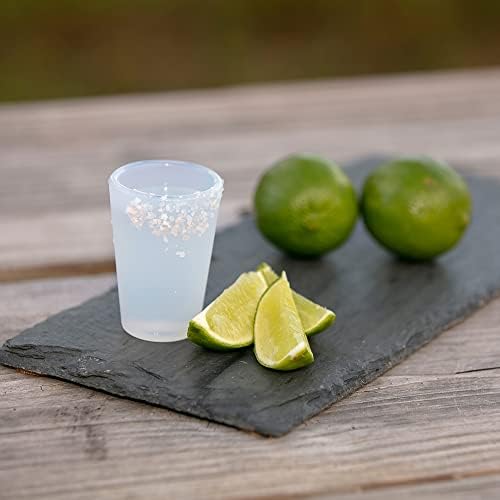 Silipint Silicone Shot-Glass Set, Unbreakable, Reusable, and Freezer-Safe, Fun and Game Shot Glasses, 1.5 Ounces, Headwaters, 2 Hippie Hops, Arctic Sky, Mountain Marble, Sugar Rush Set of 6 - Image 5