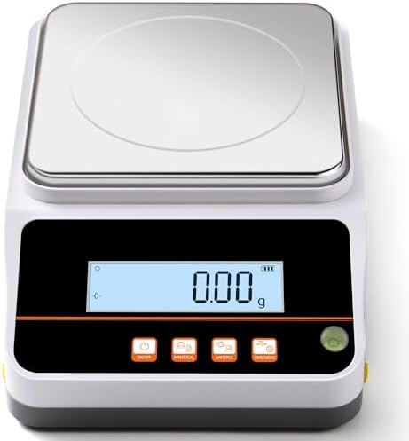 Lab Balance Scale 3000gx0.01g High Precision Electronic Digital Analytical Balance Gram Scale by RUISHAN