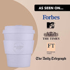 Ecoffee Cup 8oz (240ml) Reusable Coffee Cup – PLA Plant-Based Travel Mug with Silicone Lid, Melamine Free & Dishwasher Safe – Glittertind - Image 7