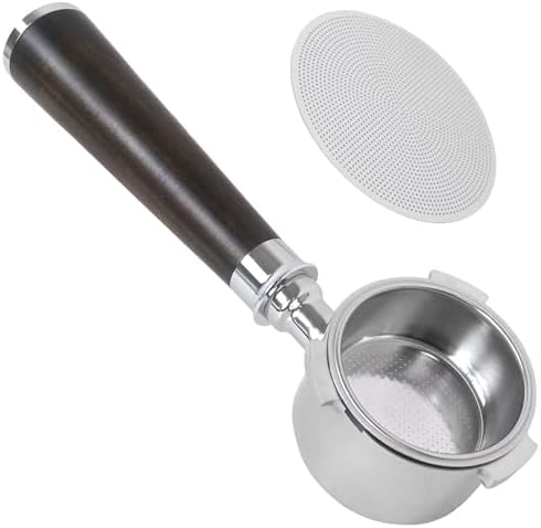 51mm Bottomless Portafilter with Stainless Steel Puck Screen for Mr.Coffee Espresso and for Cappuccino Machine - Image 3