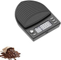 Mini Coffee Scale with Timer, 0.1g Digital Espresso Scale, 4 Units g/oz/lb/ml, Compact Kitchen Scale with LED Display & Silicone Pad for Coffee, Baking, Small Items by Unknown