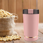 Coffee Grinder Electric Coffee Bean Grinder Mill Spice Grinder Stainless Espresso Grinder Conical Burr Cordless Food Grade for Grinding, Pink - Image 7