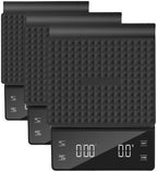 NKOVE Coffee Scale with Timer, 0.1g High Precision Espresso Scale 3kg (Pack of 3) by Nkove