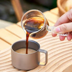 100ML Titanium Espresso Mug Mini Double Wall Cup RT006T 2 Pack - Image 6