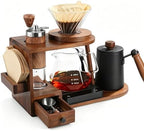 Coffee Organizer Stand, Pour Over Coffee Brewing Kit by Unknown