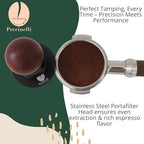 PRECINELLI. 58mm E61 Coffee Bottomless Portafilter – Fits E61, Flair 58, ECM, Rocket, Sanremo, Synesso, Slayer, VBM. - Image 5