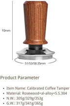 51mm 53mm 58mm 30 Lb Spring Loaded Calibrated Espresso Tamper Stainless Steel Base Replacement Barista Accessory(51mm) - Image 2