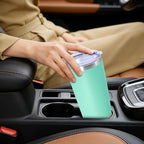 20oz Tumbler Insulated Tumblers Vacuum Coffee Mug with Lid LightBlue 12Pack - Image 7