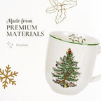 Spode – Christmas Tree Christmas Tree 14 oz Cafe Mug - Image 4