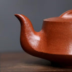 Tea Kettle Office Desktop Handmade Red Clay Teapot Family Tea Room Kung Fu Tea Set Ceramic Tea Infuser - Image 3