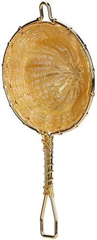 Pure Copper Tea Infuser Strainer, Reusable Loose Leaf Tea Filter, Double - Layer Fine Mesh Design for Home Office Use with Stylish Hand - Woven Hollow Shape - Image 5