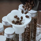 Single Dose Coffee Bean Storage Tubes, Coffee Bean Cellars with One-Way Exhaust Valve, with 14 Pcs Glass Tubes, Metal Stand and Hopper, Capacity 20-22g - Image 6
