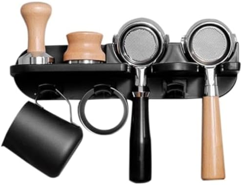 Coffee Filter Tool Holder Wall Rack for Barista Accessories, Espresso Portafilter Holder with Secure Mounting and Tape, Coffee Filter Storage Shelf (51cm) - Image 5