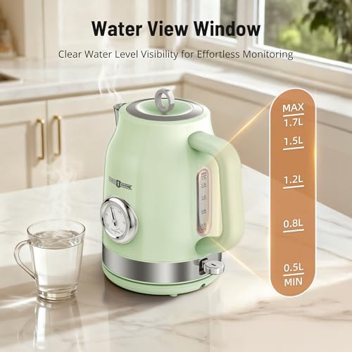 Electric Kettle Temperature Control, 1.7L Large Electric Tea Kettle - Image 6