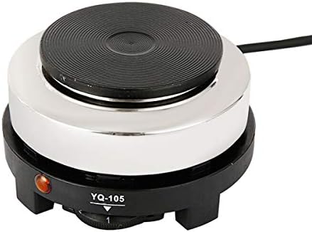 Mini Electric Stovetop for Espresso Maker Moka Pot Tea Pot & Cooking Stove for Camping, Dorm, RV by Baukon