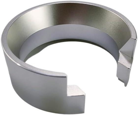 Compatible with Eureka MMG Grinder 58mm Espresso Coffee Dosing Ring Eureka Mignon Specialita Coffee Dosing Funnel Compatible with Eureka Coffee Grinder(Silver) by Unknown
