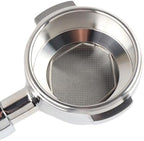 58mm Bottomless Portafilter, Stainless Steel Naked Portafilter with Detachable Design for Commercial Machines 58mm (E Circle Rosewood) - Image 4