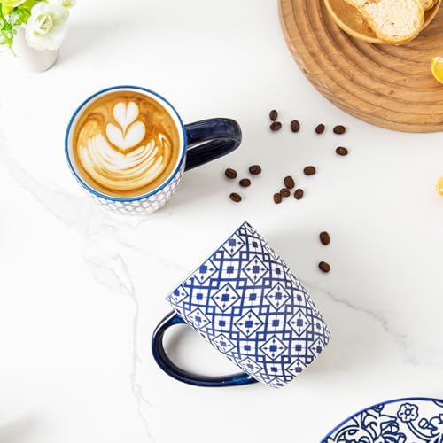 16 OZ Ceramic Coffee Mugs Set of 6 - Image 3