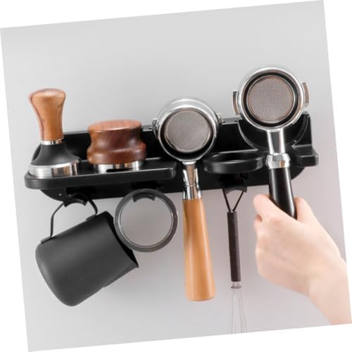Wall Mounted Coffee Machine Organizer Rack for 51mm Espresso - Image 3