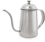 Yama Glass 24 oz Gooseneck Pour Over Kettle - Precision Spout, Stainless Steel, Rust Resistant - Image 2