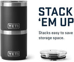 YETI Rambler 10 oz Ceramic Lined Lowball 2.0, Vacuum Insulated with MagSlider Lid, Black - Image 5