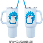 Silver Buffalo Pokémon Snorlax, Stainless Steel Tumbler, 40oz - Image 5