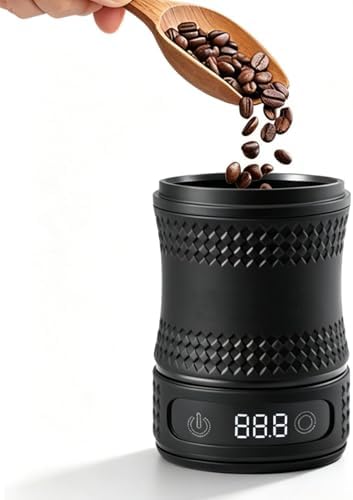 58mm Digital Coffee Bean Dosing Cup, Espresso Portafilter Dosing Cup, With Scale, Scale For Espresso Machine, Led Digital Screen, Magnetic Detachable, For Home Commercial by Unknown