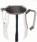 Metallurgica Motta Professional Europa Stainless Steel Milk Frothing Pitcher, 17 oz, with Graduated Measurements for Making Cappuccino or Latte by MetallurgicaMottta