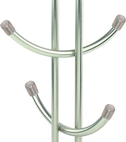 FitWell Mugs Holder, Mug Tree, Coffee Mug Holder, Coffee Mug Tree, Mug Organizer for Cabinet, Mug Holder Stand, Coffee & Tea Cup Storage Rack (Satin Nickel, 8 Mugs Holder (17.5"H)) - Image 4
