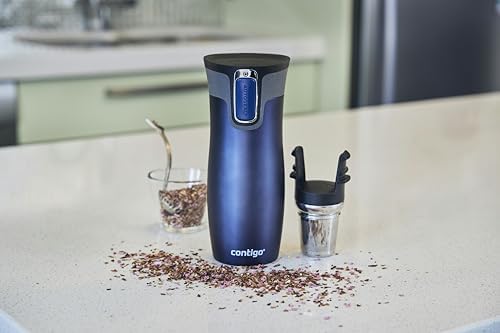 Contigo West Loop Autoseal Travel Mug, Stainless Steel Thermal Mug, Vacuum Flask, Leakproof Tumbler, Coffee Mug with BPA-Free Easy-Clean Lid - Image 7