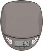 Escali Pico PR500S Precision Kitchen Food Scale for Baking and Cooking, Lightweight and Durable Design, LCD Digital Display, Lifetime ltd. Warranty, Metallic Small - Image 3