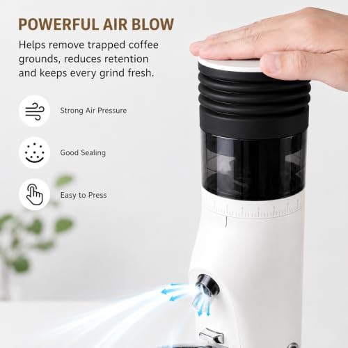 Coffee Grinder Retention Powder Air Blower Compatible with Gemilai 9010 - Image 4