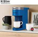 Keurig K-Slim Single Serve K-Cup Pod Coffee Maker, Featuring Simple Push Button Controls And MultiStream Technology, Twilight Blue - Image 7
