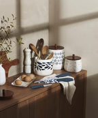 Lenox Blue Bay 3-Piece Canister Set with Lid, for Kitchen Counter - Image 5