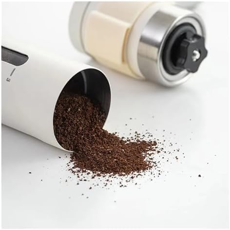 Manual Coffee Grinder Stainless Steel Coffee Bean Hand Crank Coffee Grinder Portable(Black) - Image 2